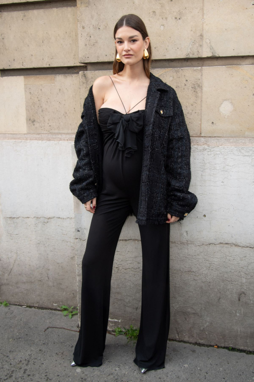 Ophelie Guillermand at Giambattista Valli Womenswear FW24-25 Show, March 2024 3