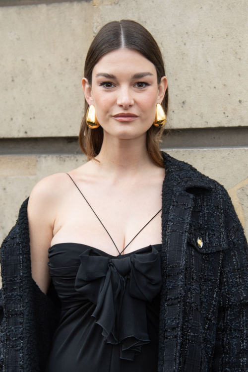 Ophelie Guillermand at Giambattista Valli Womenswear FW24-25 Show, March 2024 6