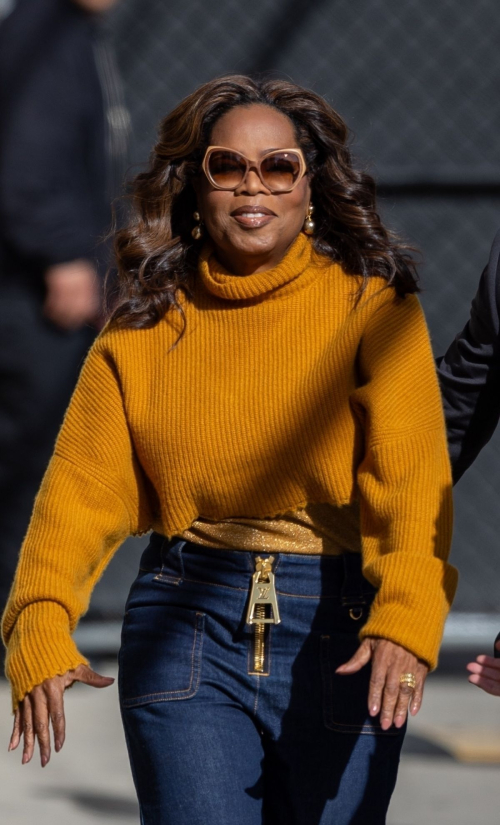 Oprah Winfrey Arrives at Jimmy Kimmel Live, March 2024 2