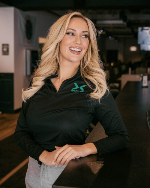 Paige Spiranac for X-golf Golf Simulators, 2024