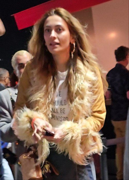 Paris Jackson at Madonna Concert in Los Angeles, March 2024 1