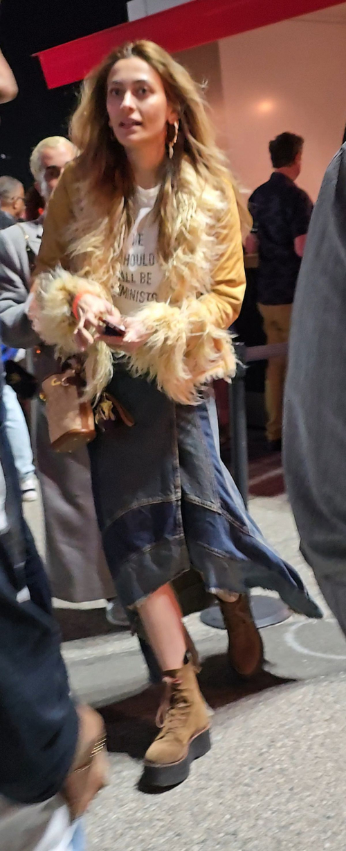 Paris Jackson at Madonna Concert in Los Angeles, March 2024 4