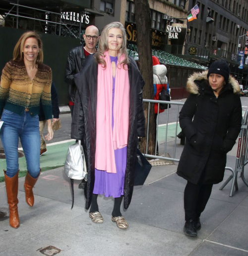 Paulina Porizkova at Today Show New York, February 2024 2