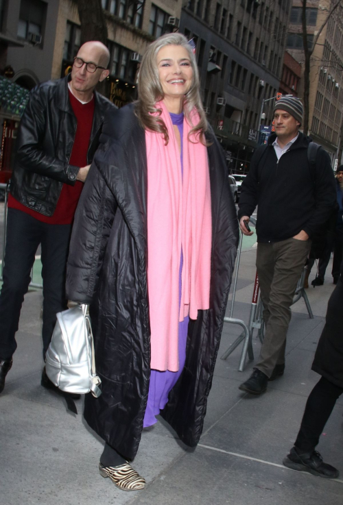 Paulina Porizkova at Today Show New York, February 2024 3