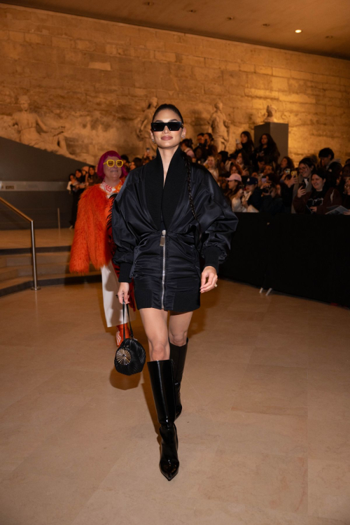 Pia Wurtzbach at Off-White Fashion Show Paris Fashion Week, February 2024