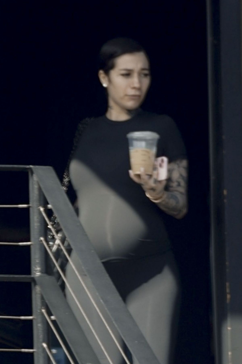 Pregnant Bhad Bhabie Leaving DBT Clinic in Los Angeles, March 2024 8