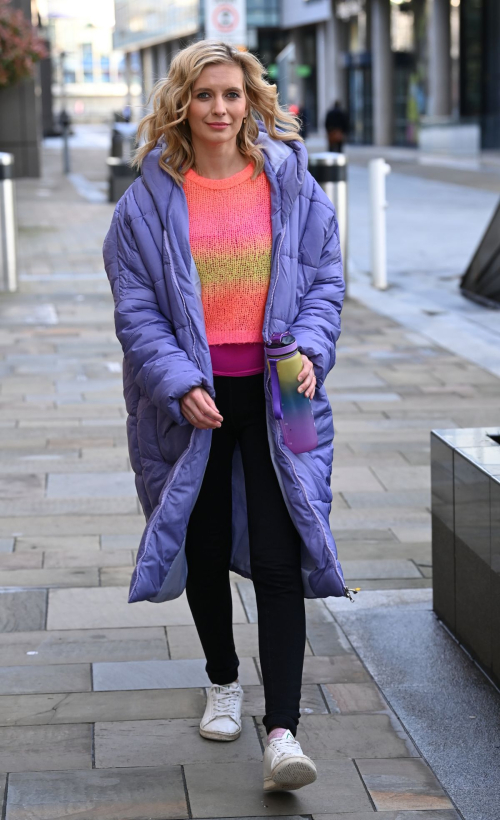 Rachel Riley Leaves Countdown Filming at Media City in Salford, March 2024 2