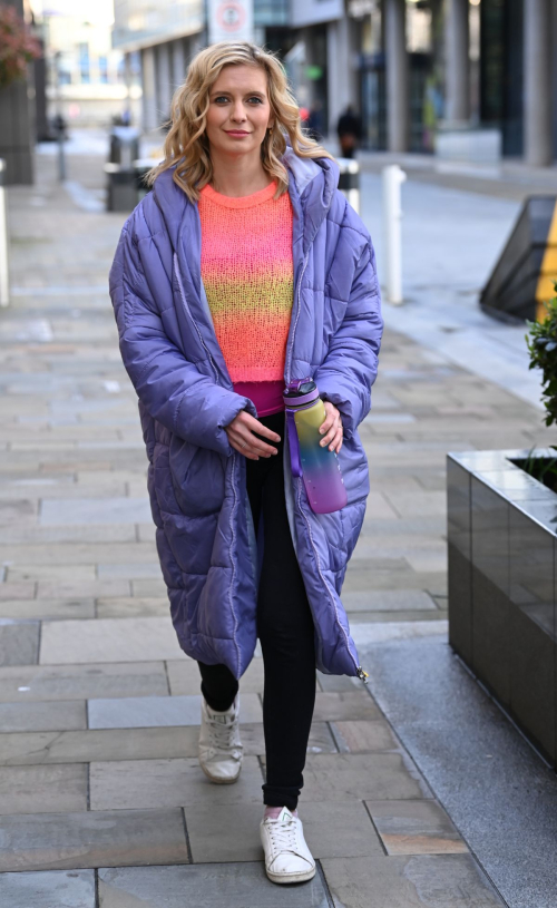 Rachel Riley Leaves Countdown Filming at Media City in Salford, March 2024 3