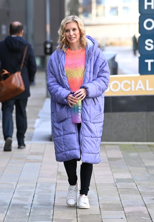 Rachel Riley Leaves Countdown Filming at Media City in Salford, March 2024 4