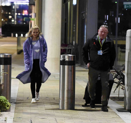 Rachel Riley Leaves Countdown Studios in Manchester, March 2024 1