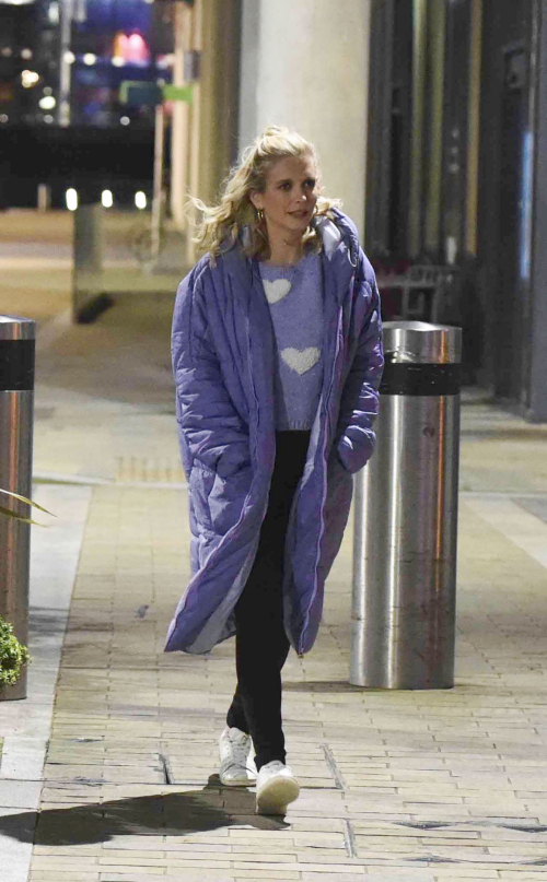 Rachel Riley Leaves Countdown Studios in Manchester, March 2024 5