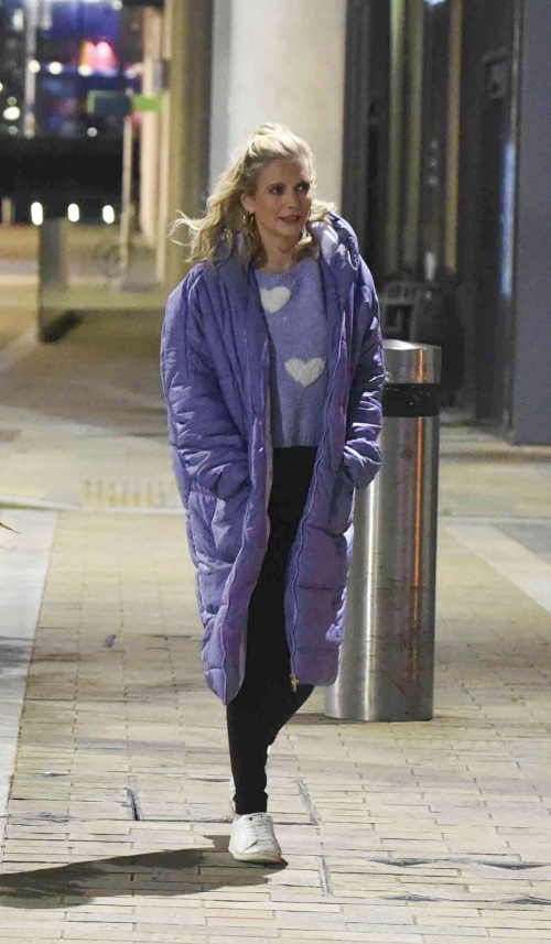 Rachel Riley Leaves Countdown Studios in Manchester, March 2024 6