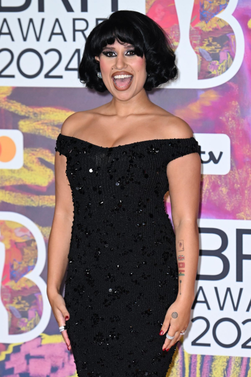 Raye at Brit Awards 2024 at O2 Arena in London, March 2024 1