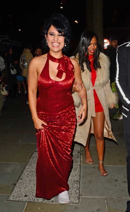 Raye Leaving Brit Awards Afterparty Standard Hotel London, March 2024 1