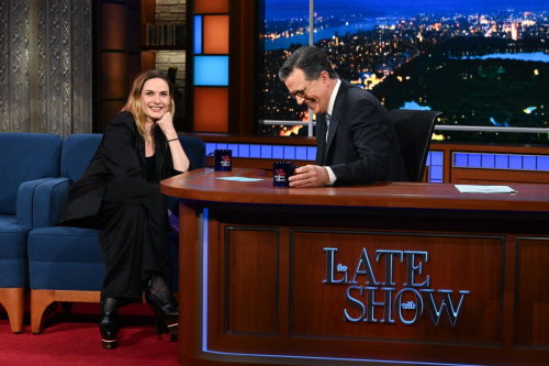 Rebecca Ferguson at Late Show with Stephen Colbert in New York, February 2024 3