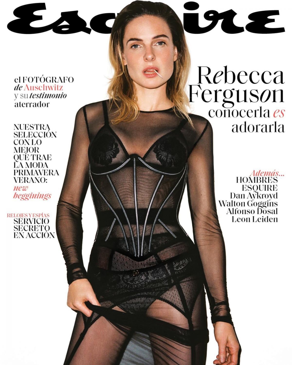 Rebecca Ferguson for Esquire Mexico, April 2024