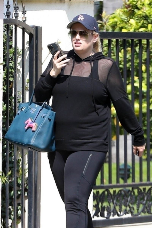 Rebel Wilson Heading to Crossfit Class in Los Angeles, March 2024 1