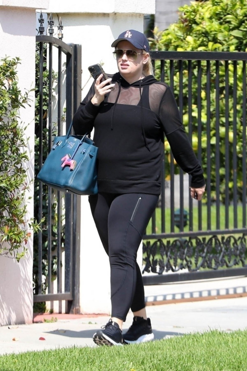 Rebel Wilson Heading to Crossfit Class in Los Angeles, March 2024 3