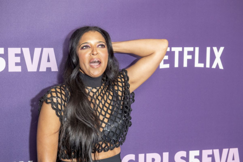 Renee Elise Goldsberry at Girls5eva Premiere in New York, March 2024 2