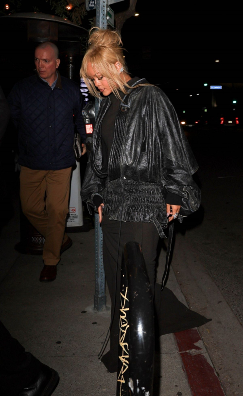 Rihanna Arrives at a Charity Event at Little Door in West Hollywood, March 2024 2