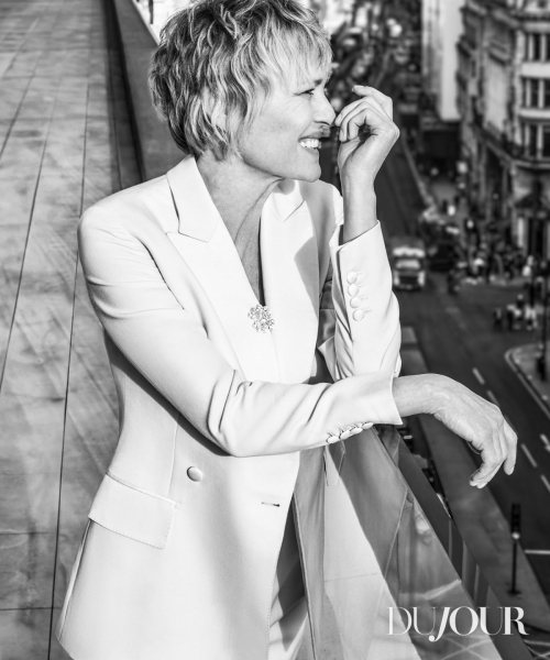 Robin Wright for DuJour Magazine, Spring 2024 1