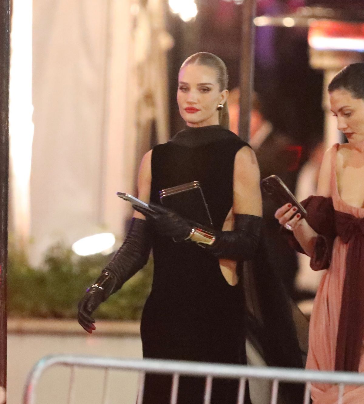 Rosie Huntington-Whiteley Leaves Vanity Fair Oscar Party, March 2024