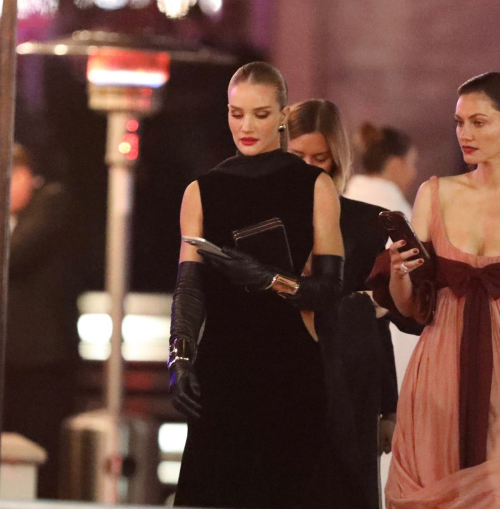 Rosie Huntington-Whiteley Leaves Vanity Fair Oscar Party, March 2024 1