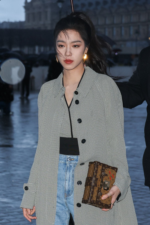 Sabrina Zhuang at Louis Vuitton Fashion Show Paris, March 2024