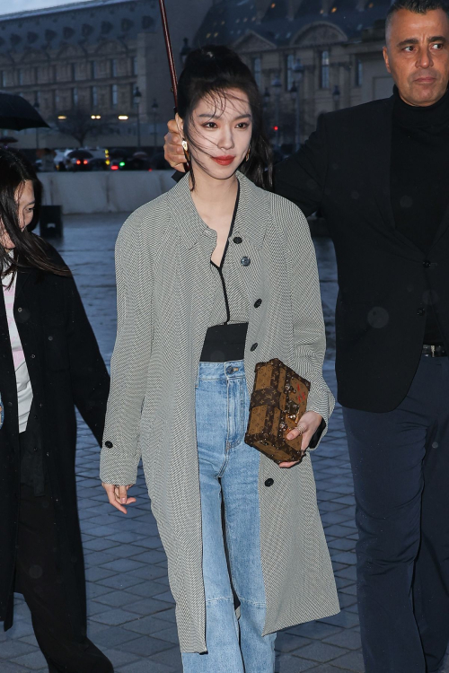 Sabrina Zhuang at Louis Vuitton Fashion Show Paris, March 2024 1