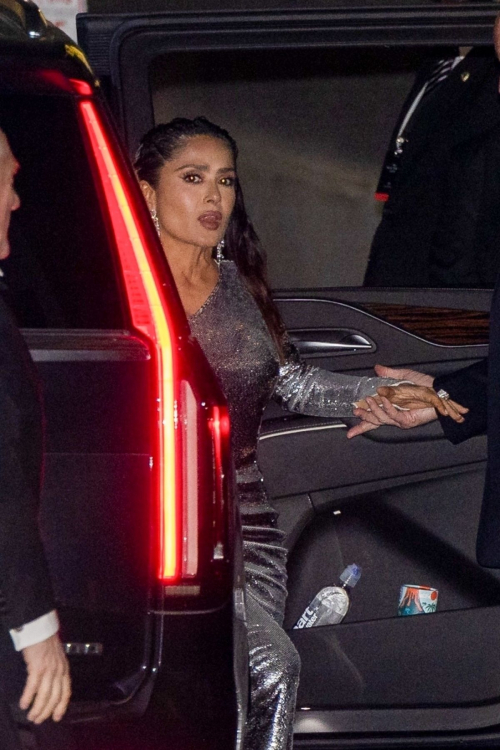 Salma Hayek at Jay-Z and Beyonce’s After-Party, March 2024 1