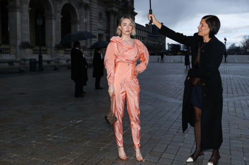 Saoirse Ronan at Louis Vuitton Fashion Show Paris Fashion Week, March 2024 2