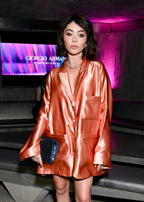 Sarah Hyland at Giorgio Armani Prisma Glass Launch Party in Beverly Hills, March 2024 3