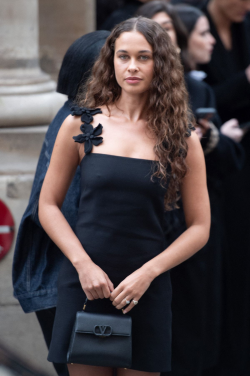 Sarah Lysander at Valentino Womenswear Fall/Winter Show Paris Fashion Week, March 2024 1