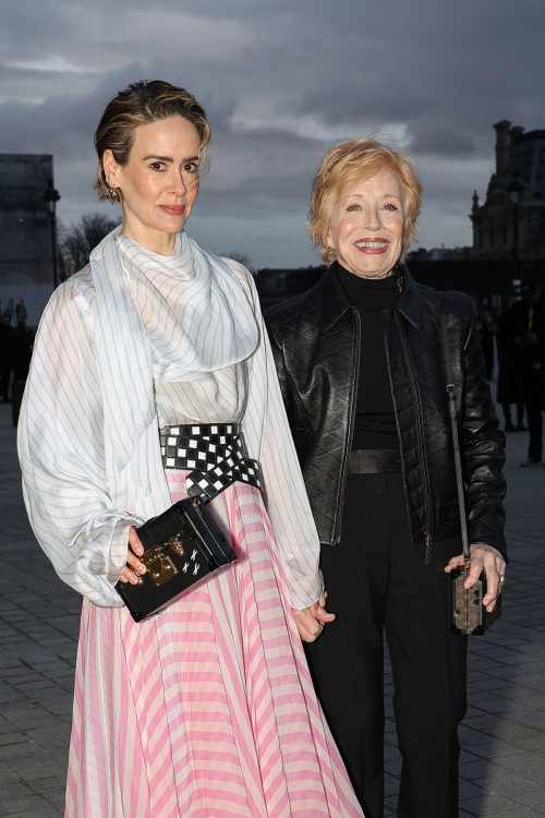 Sarah Paulson at Louis Vuitton Fashion Show Paris Fashion Week, March 2024 1