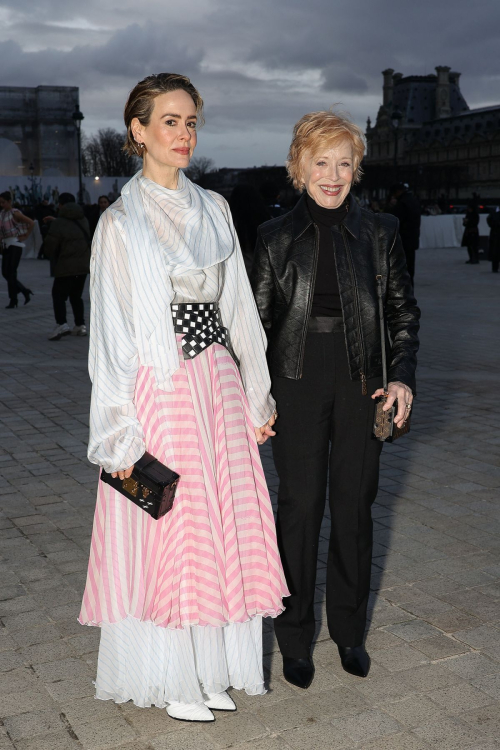 Sarah Paulson at Louis Vuitton Fashion Show Paris Fashion Week, March 2024 2