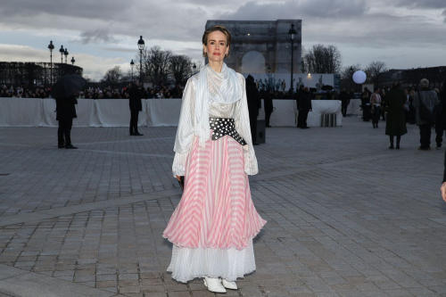 Sarah Paulson at Louis Vuitton Fashion Show Paris Fashion Week, March 2024 6