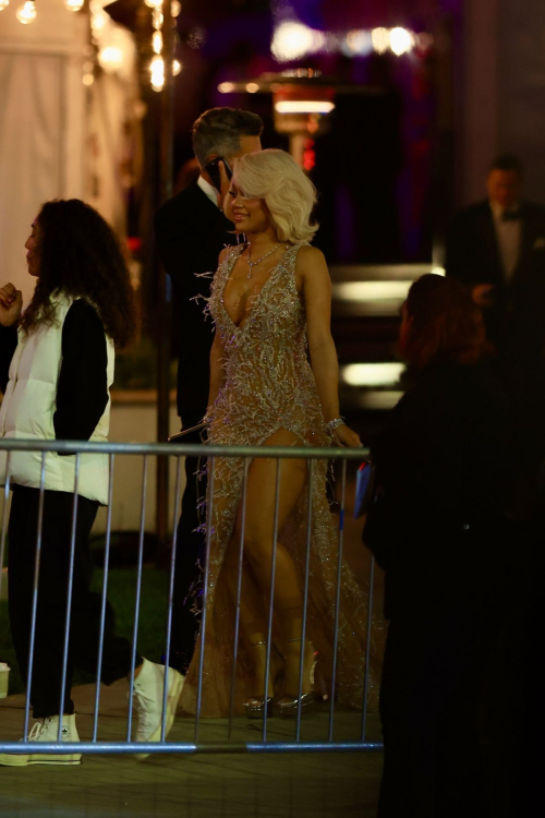 Saweetie Leaves Vanity Fair Oscar Party, March 2024 3