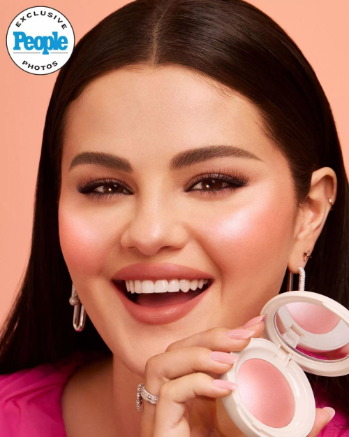 Selena Gomez for Rare Beauty Soft Pinch Luminous Powder Blush Campaign, 2024 2