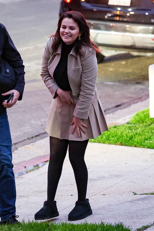 Selena Gomez on Set of Only Murders Season 4 Los Angeles, March 2024 1