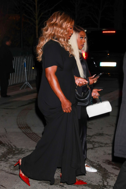 Serena Williams Leaving Valentino Afterparty Paris Fashion Week, March 2024 3