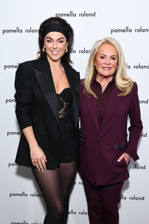 Serinda Swan at Pamella Roland Fashion Show at NYFW, February 2024 4