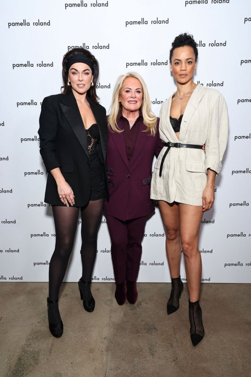 Serinda Swan at Pamella Roland Fashion Show at NYFW, February 2024 5