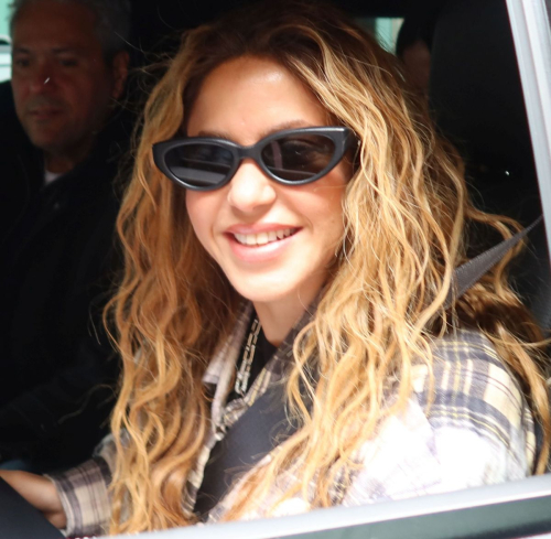 Shakira Arrives at Times Square Concert in New York, March 2024 1