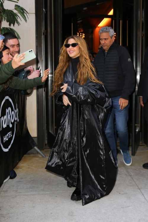 Shakira Outside Hard Rock Hotel in New York 2