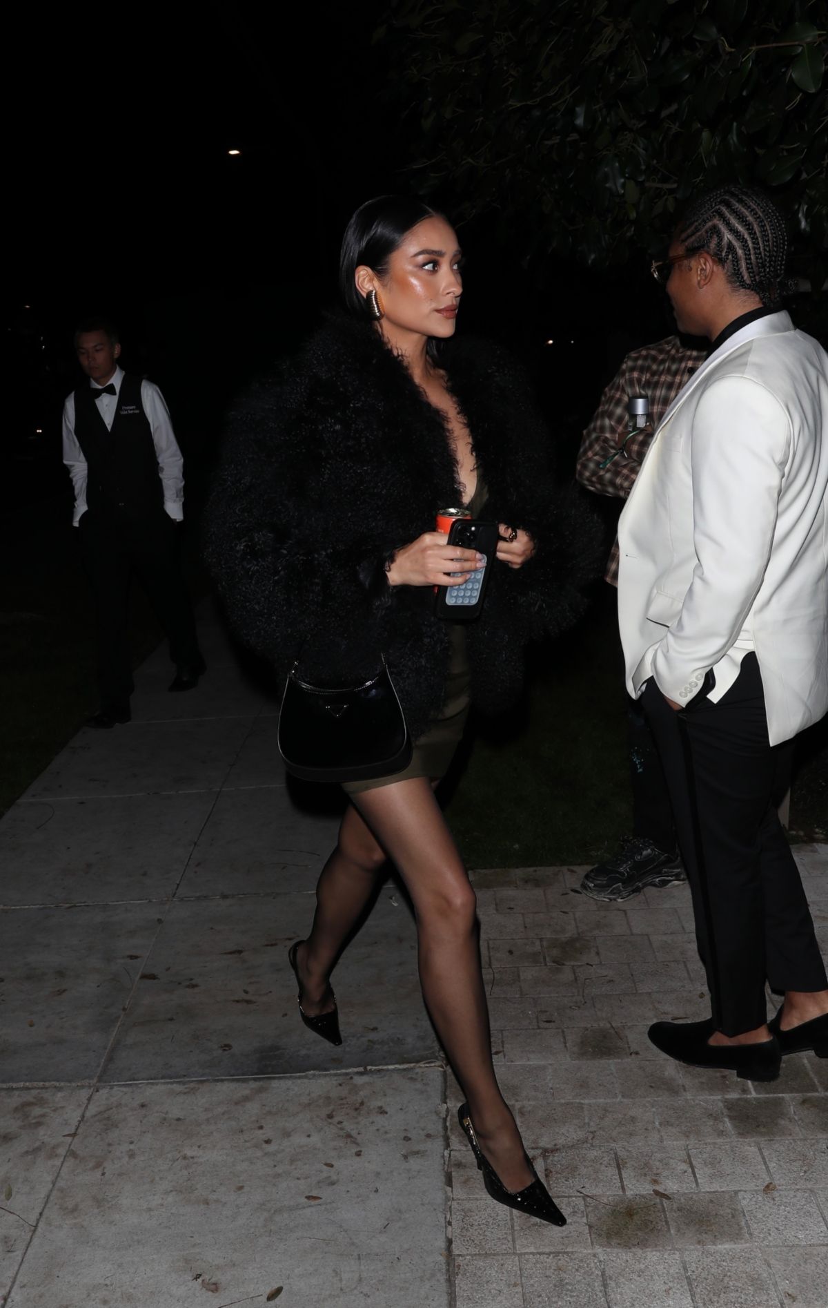 Shay Mitchell Leaves WME Party in Beverly Hills, March 2024