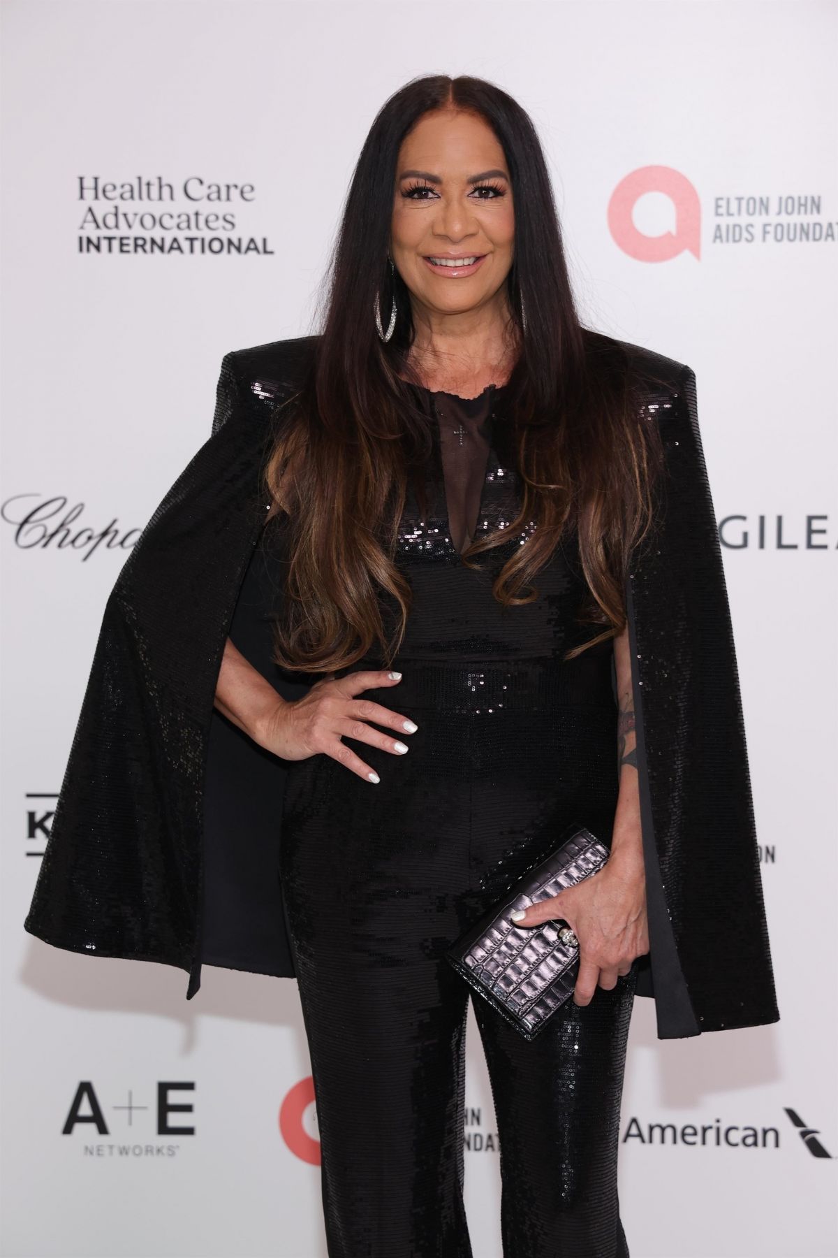 Sheila E. at Elton John AIDS Foundation Oscar Viewing Party, March 2024