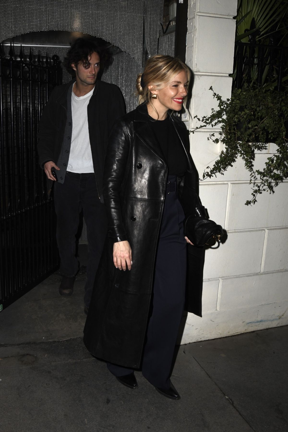 Sienna Miller Leaves Cara Delevingne’s Cabaret Performance, March 2024