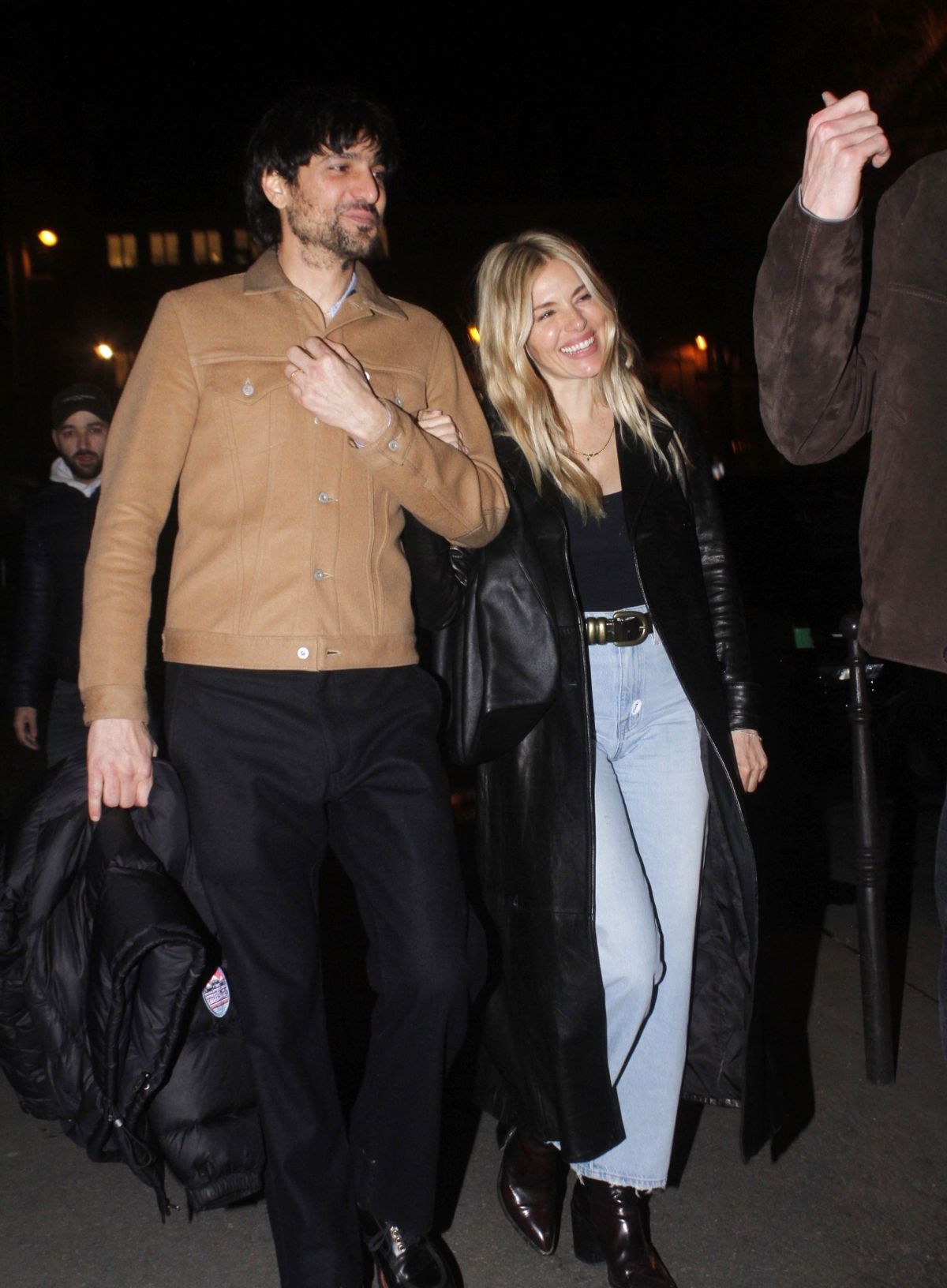 Sienna Miller Leaves Caviar Kaspia in Paris, March 2024