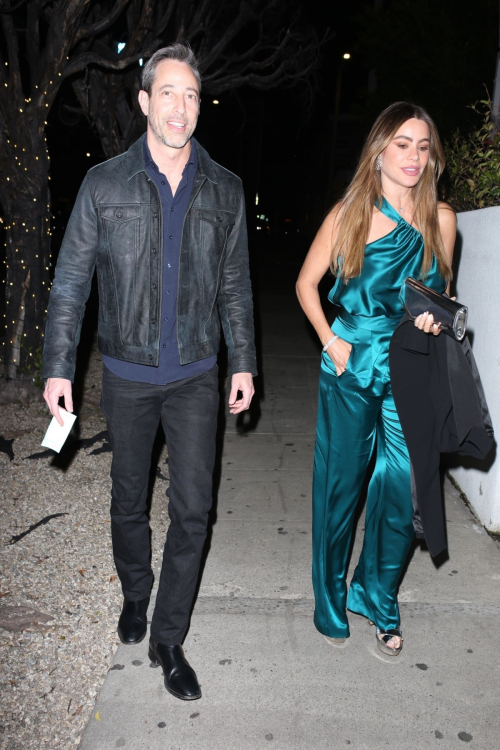 Sofia Vergara and Justin Saliman at Kylie Jenner's Vodka Launch Party, March 2024