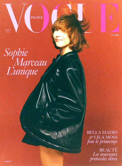 Sophie Marceau in Vogue Magazine France April 2024